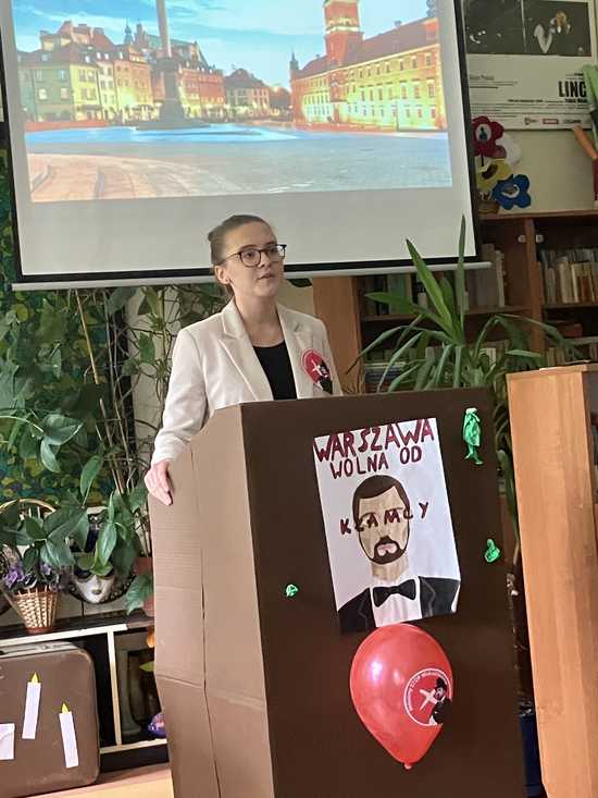 [FOTO] Przygotowali kampanię wyborczą Stanisława Wokulskiego
