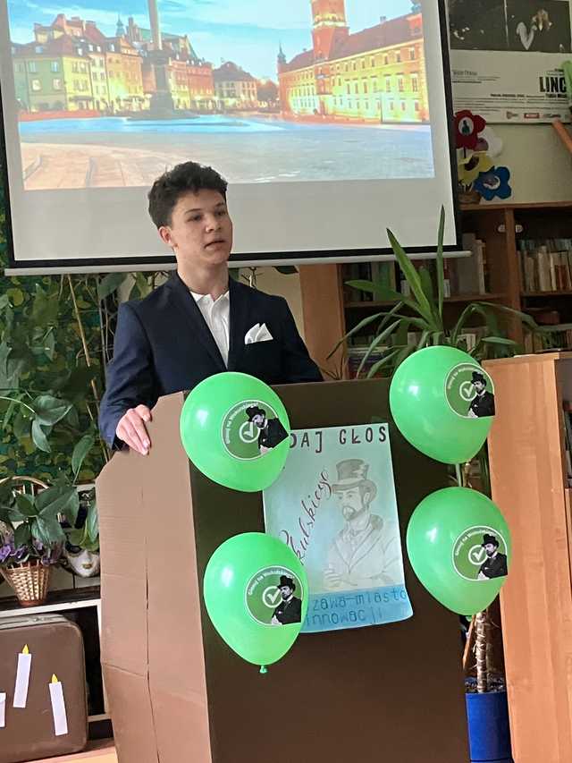 [FOTO] Przygotowali kampanię wyborczą Stanisława Wokulskiego