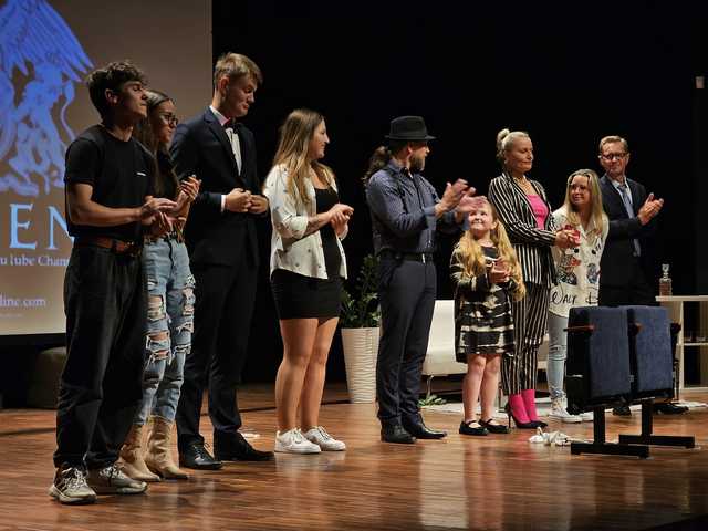 [FOTO] Upiór w teatrze wystawiony w Strzegomiu