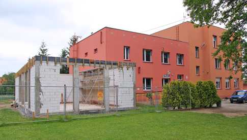 [FOTO] Trwa modernizacja szkoły w Gniewkowie