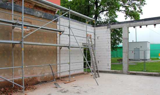[FOTO] Trwa modernizacja szkoły w Gniewkowie