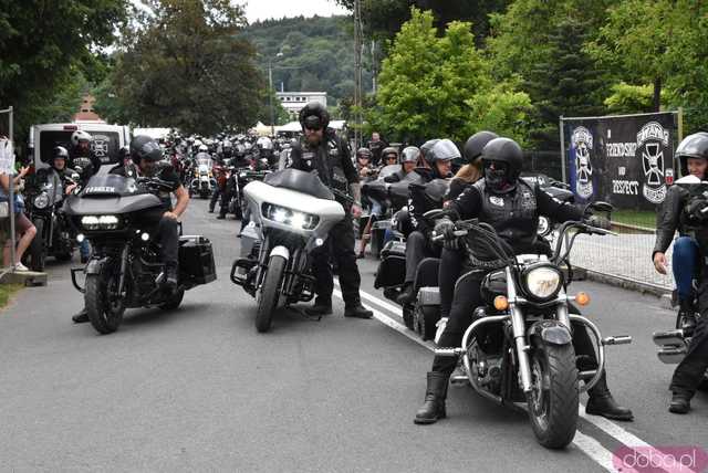 [WIDEO/FOTO] Kilkuset motocyklistów na III Międzynarodowym Zlocie w Dobromierzu