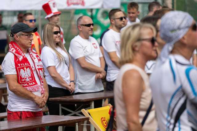 [FOTO] Wspierali biało-czerwonych na Żarowskiej Strefie Kibica. Rozegrano też turniej w Mega Piłkarzyki