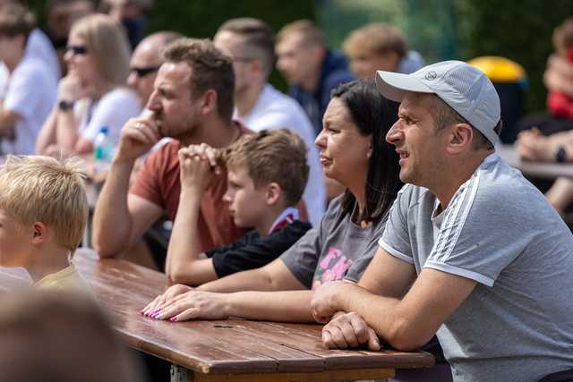 [FOTO] Wspierali biało-czerwonych na Żarowskiej Strefie Kibica. Rozegrano też turniej w Mega Piłkarzyki