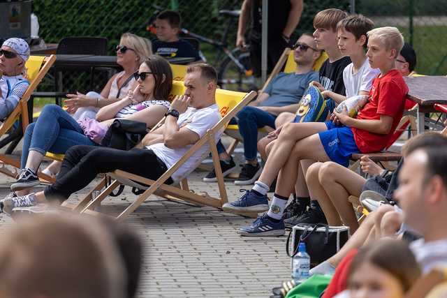 [FOTO] Wspierali biało-czerwonych na Żarowskiej Strefie Kibica. Rozegrano też turniej w Mega Piłkarzyki