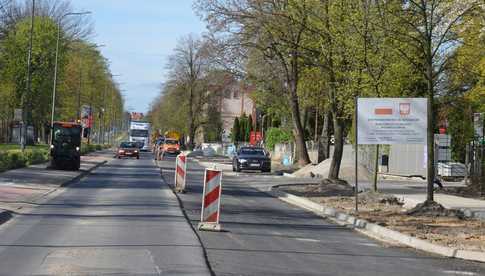 Roboty budowlane na al. Wojska Polskiego w Strzegomiu. Będą utrudnienia