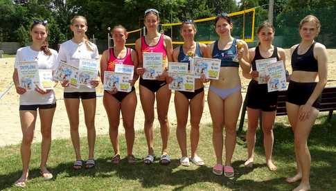 [FOTO] Rywalizowali w turnieju plażówki