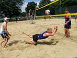 [FOTO] Rywalizowali w turnieju plażówki