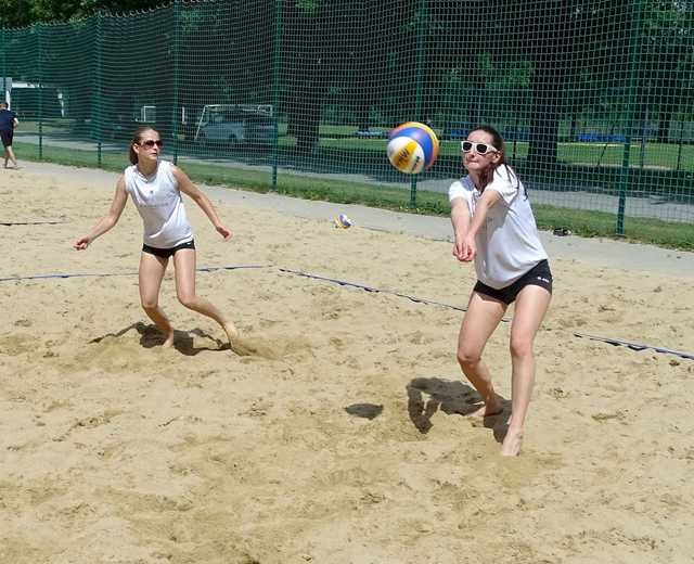 [FOTO] Rywalizowali w turnieju plażówki