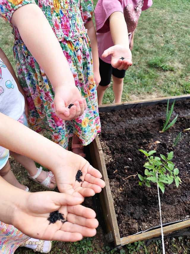 [FOTO] Przedszkolaki z Bystrzycy Dolnej zasiewają w sobie pasję do ogrodnictwa
