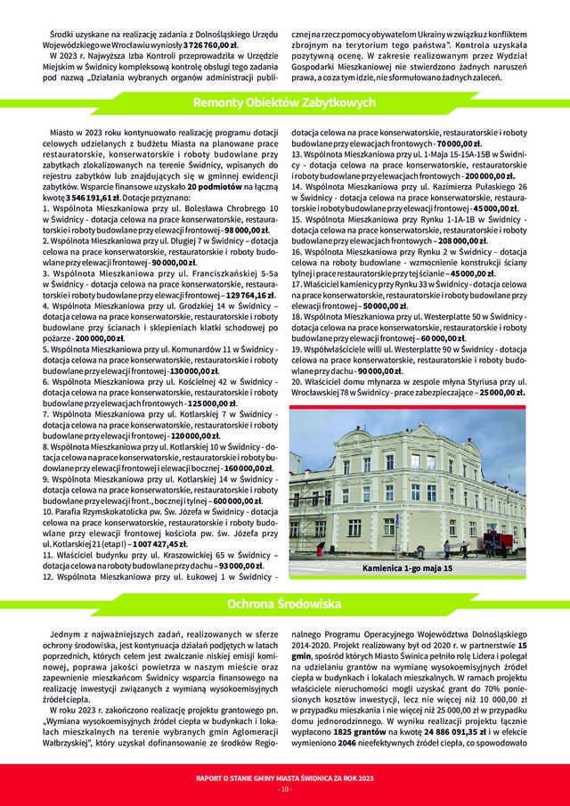 Prezydent Świdnicy z absolutorium za wykonanie budżetu. Przedstawiono raport o stanie miasta [PREZENTACJA]
