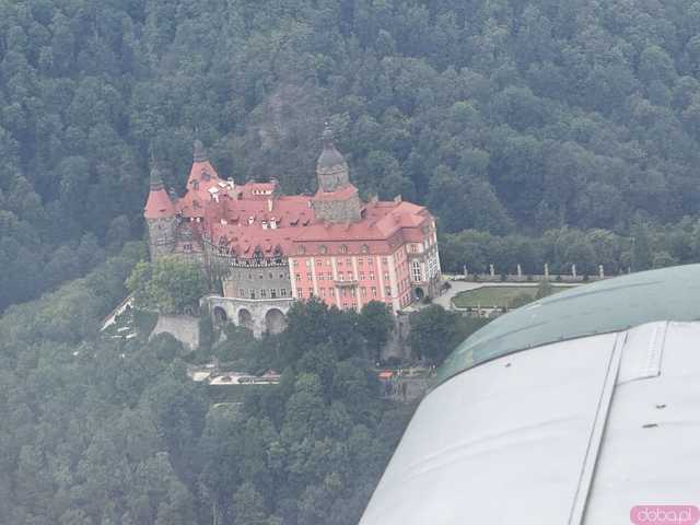 [FOTO] Podniebne poszukiwania atrakcji regionu. Dziennikarze sprawdzili swoją orientację w terenie z lotu ptaka