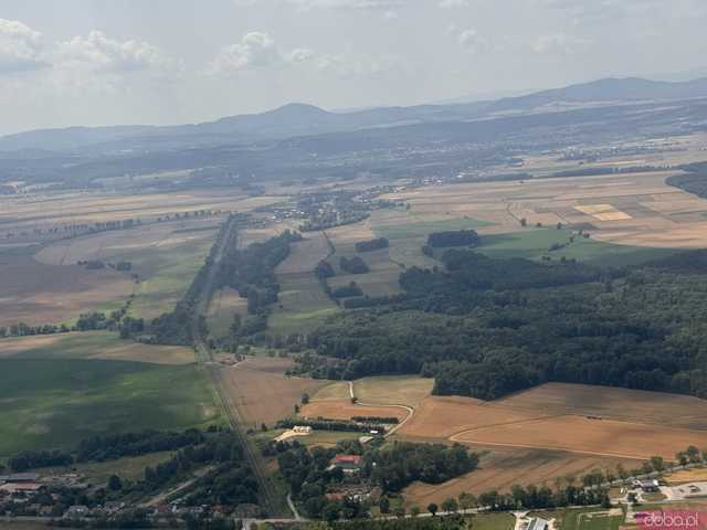 [FOTO] Podniebne poszukiwania atrakcji regionu. Dziennikarze sprawdzili swoją orientację w terenie z lotu ptaka