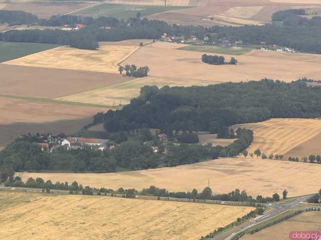 [FOTO] Podniebne poszukiwania atrakcji regionu. Dziennikarze sprawdzili swoją orientację w terenie z lotu ptaka