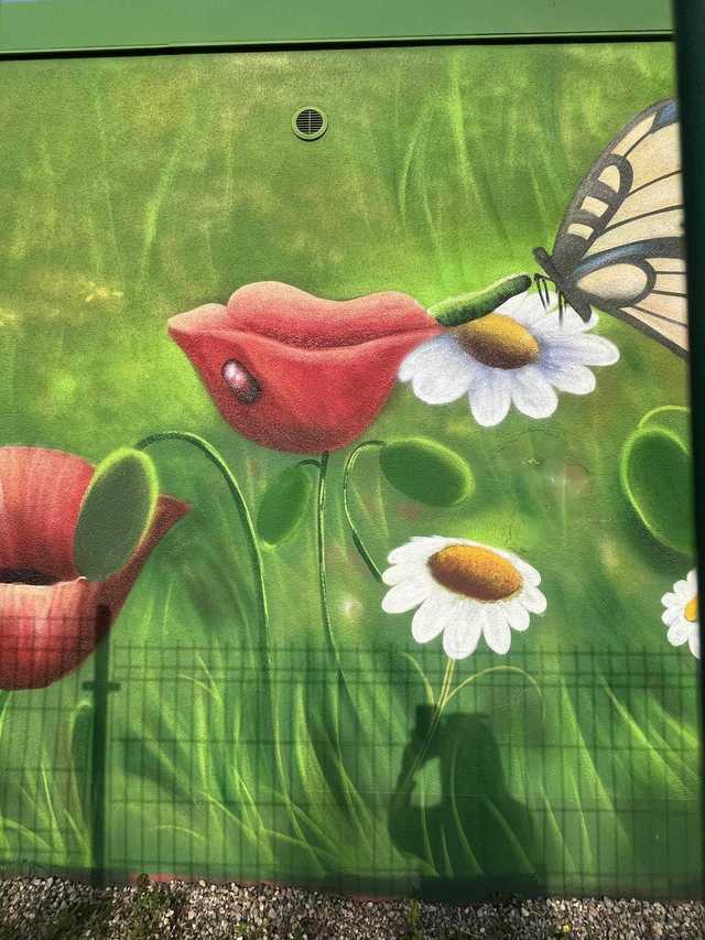[FOTO] Nowy mural na Zawiszowie. Powstał na ścianie przedszkola