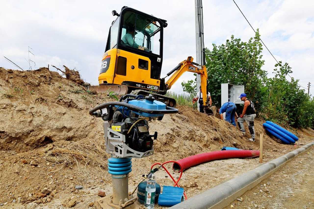 [FOTO] Trwa przebudowa dróg w Łażanach. Prace prawdopodobnie zakończą się wcześniej, niż planowano
