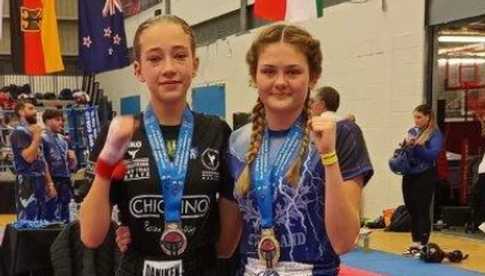 Liliana z Szymona z dużym sukcesem na mistrzostwach świata w kickboxingu