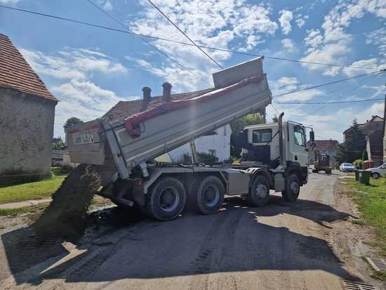 [FOTO] Ruszył remont ulicy Kwiatowej w Marcinowicach