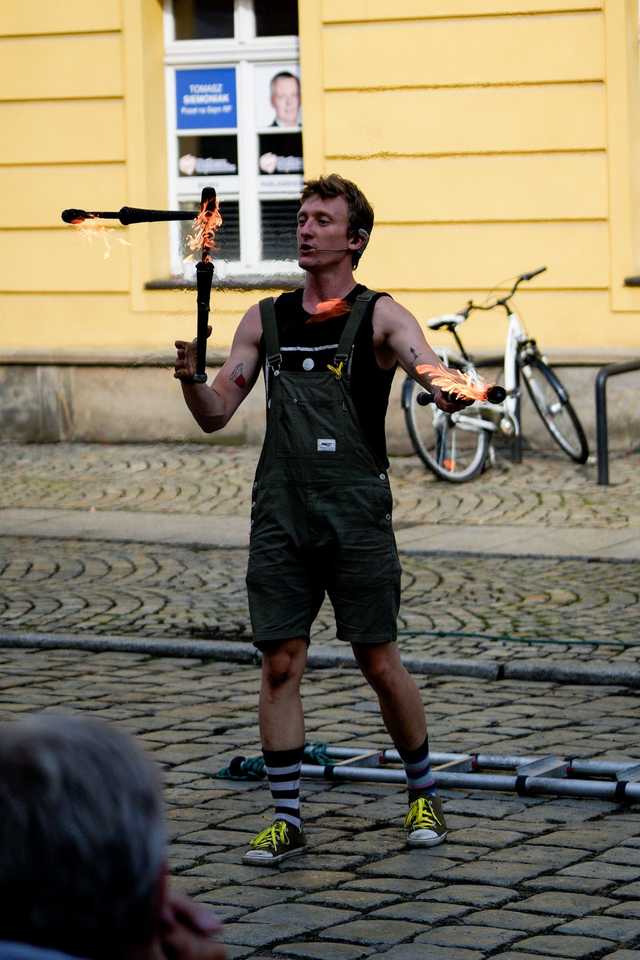 [FOTO] Magiczne przedstawienia pod gołym niebem. Ruszył Festiwal Teatru Otwartego