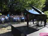 [FOTO] Utwory Chopina w wykonaniu utytułowanej pianistki wybrzmiały w samym sercu kamieniołomu