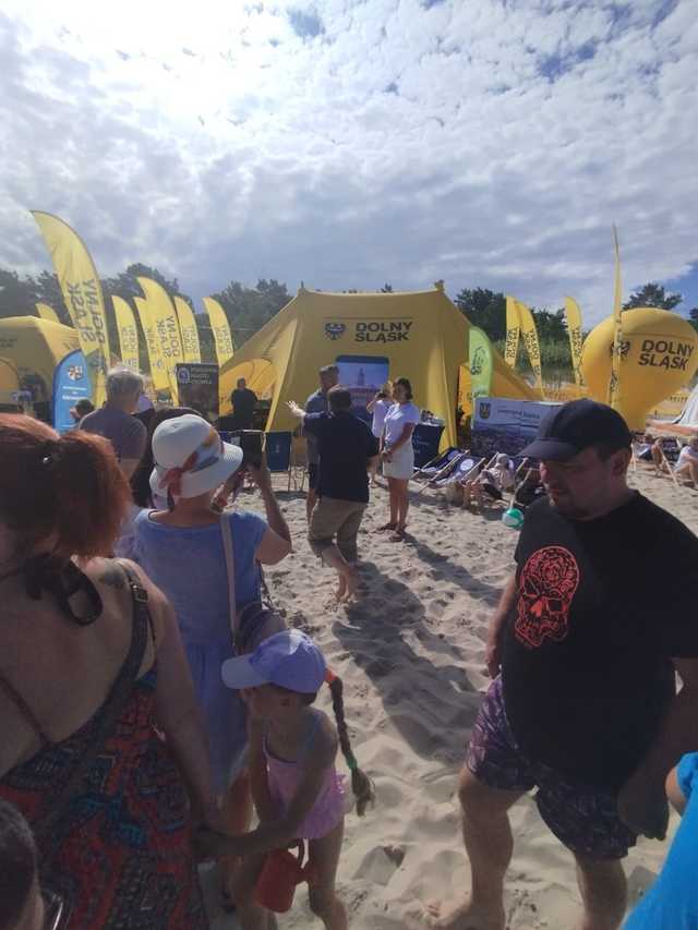 [FOTO] Promocja miasta na bałtyckich plażach. Świdnica w Projekcie Plaża w Międzyzdrojach