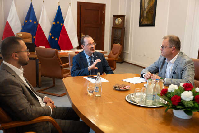 [FOTO] Włodarze Świebodzic spotkali się z wojewodą dolnośląskim