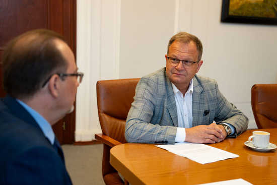 [FOTO] Włodarze Świebodzic spotkali się z wojewodą dolnośląskim