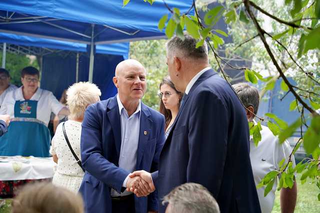 [FOTO] Mieszkańcy Pszenna podziękowali za plony