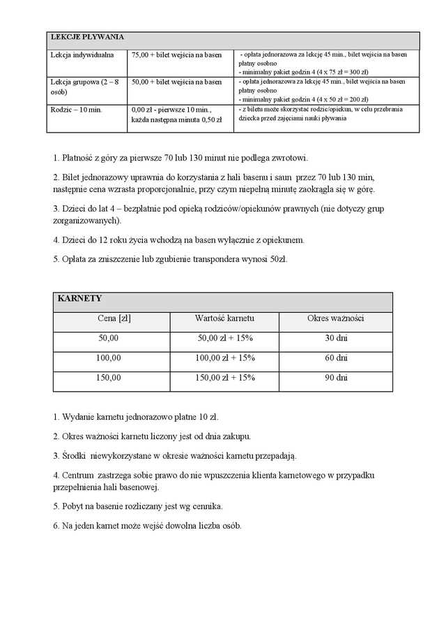 5 września ponowne otwarcie basenu w Witoszowie Dolnym