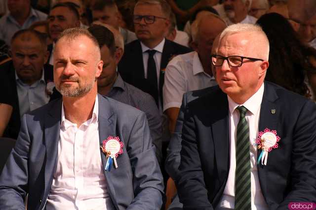 [WIDEO/FOTO] Dożynki Wojewódzkie w Małowicach. Nie zabrakło przedstawicieli naszego powiatu!