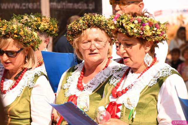 [WIDEO/FOTO] Dożynki Wojewódzkie w Małowicach. Nie zabrakło przedstawicieli naszego powiatu!
