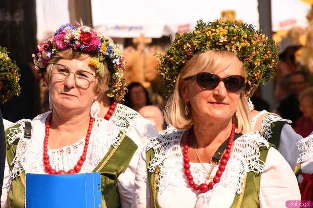 [WIDEO/FOTO] Dożynki Wojewódzkie w Małowicach. Nie zabrakło przedstawicieli naszego powiatu!