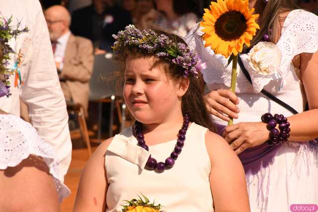 [WIDEO/FOTO] Dożynki Wojewódzkie w Małowicach. Nie zabrakło przedstawicieli naszego powiatu!