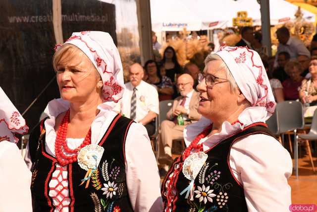 [WIDEO/FOTO] Dożynki Wojewódzkie w Małowicach. Nie zabrakło przedstawicieli naszego powiatu!