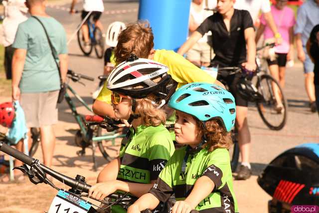 [WIDEO/FOTO] Młodzi kolarze wystartowali w kolejnej edycji Ligi MTB Aglomeracji Wałbrzyskiej