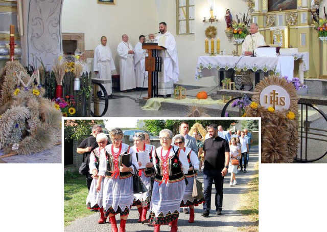 [FOTO] Mieszkańcy Gniewkowa podziękowali za tegoroczne plony