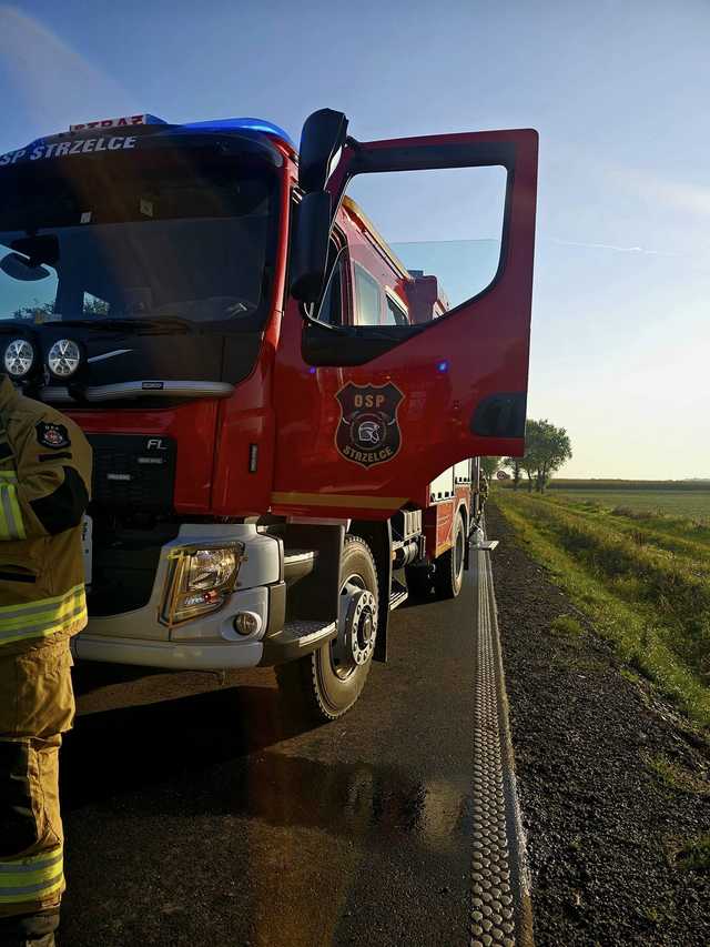 Wypadek autobusu 7 osób rannych, lądował śmigłowiec LPR 