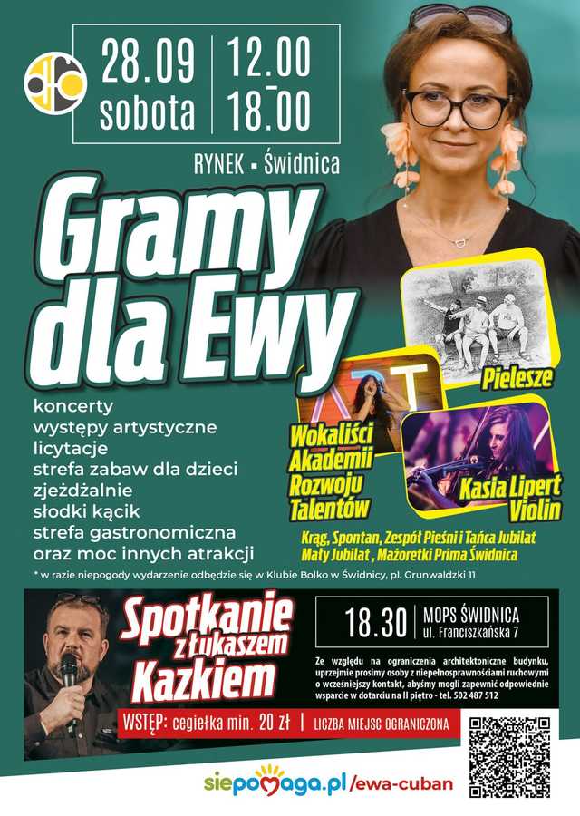 Łączą siły i zbierają pieniądze dla Ewy Cuban. Przed nami festyn pełen atrakcji