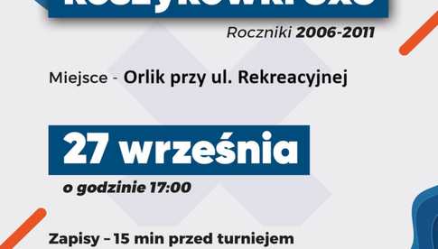 27.09, Świebodzice: Turniej koszykówki 3x3 roczników 2006-11