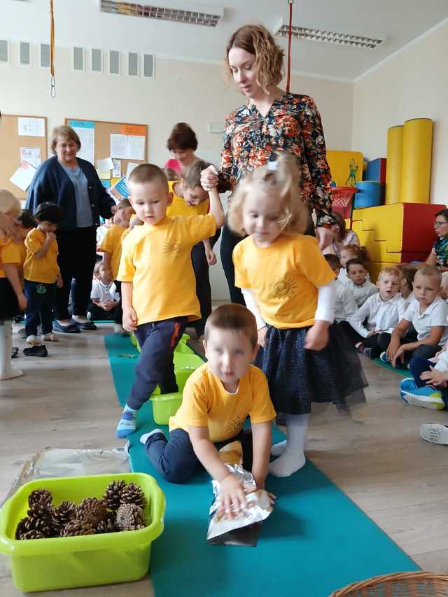 [FOTO] Powitanie jesieni i nowych przedszkolaków w Słoneczku