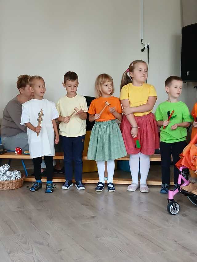 [FOTO] Powitanie jesieni i nowych przedszkolaków w Słoneczku