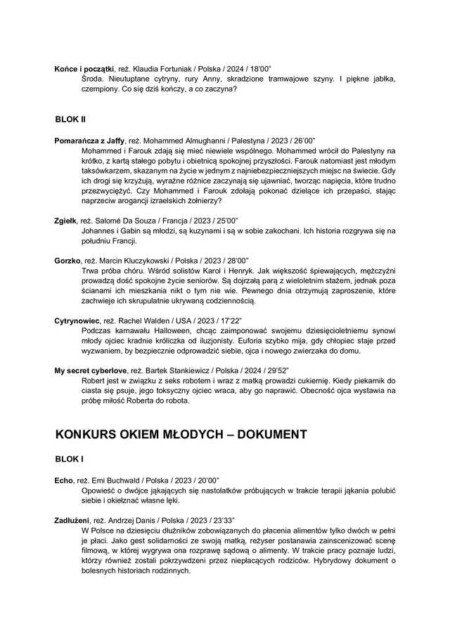Znamy program X Festiwalu Filmowego Spektrum! W tym roku czeka nas jubileuszowa edycja