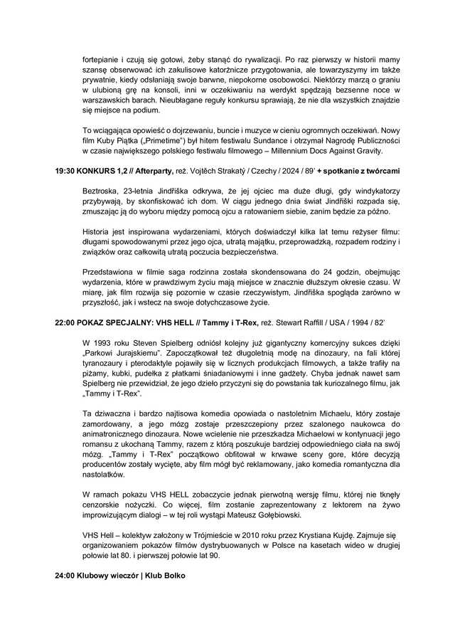 Znamy program X Festiwalu Filmowego Spektrum! W tym roku czeka nas jubileuszowa edycja