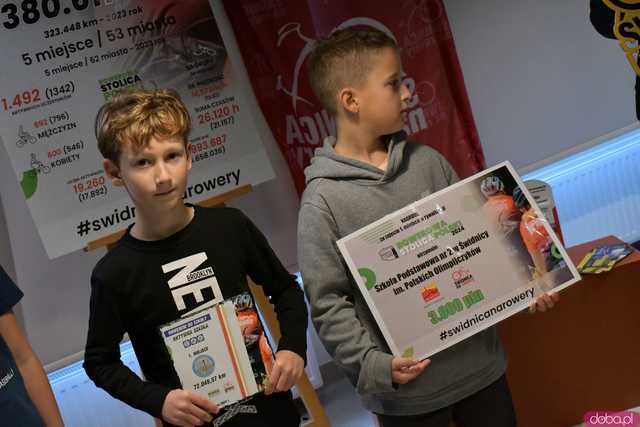 [WYNIKI/FOTO] Podsumowali kolarską rywalizację i nagrodzili zwycięzców Rowerowej Stolicy Polski: