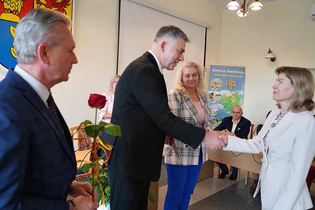 Spotkanie wójta z dyrektorami i nauczycielami z okazji Dnia Edukacji Narodowej 