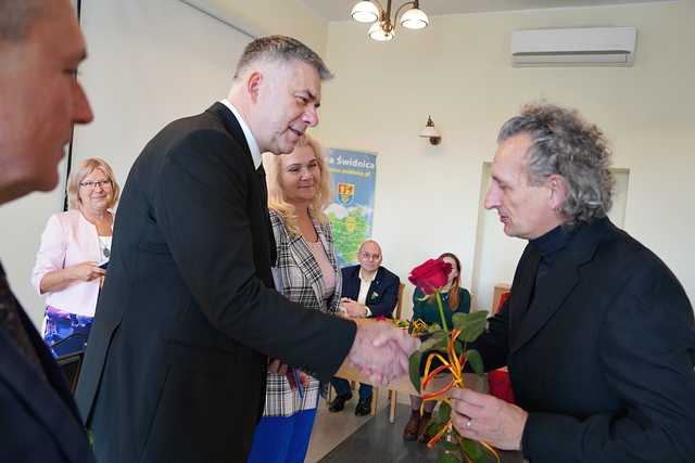 Spotkanie wójta z dyrektorami i nauczycielami z okazji Dnia Edukacji Narodowej 