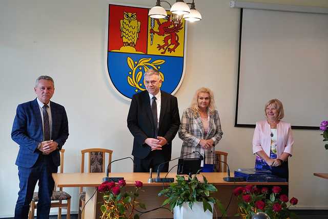 Spotkanie wójta z dyrektorami i nauczycielami z okazji Dnia Edukacji Narodowej 