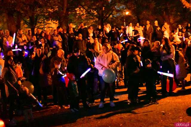 [FOTO] Światła i dźwięki zawitały na Strzegomskie Planty. Festyn pełen dobrej zabawy i unikalnych iluminacji