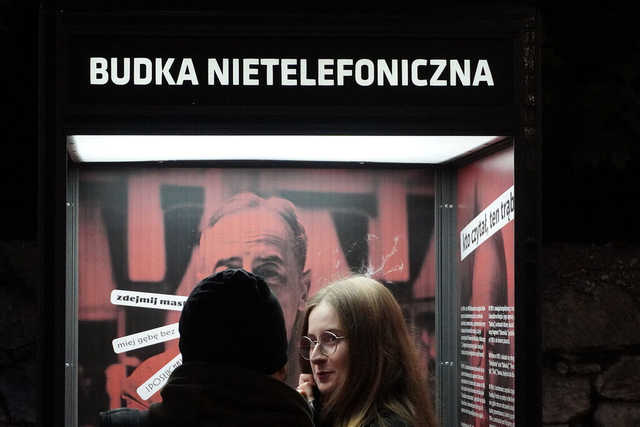 [FOTO] W Żarowie otworzyli Budkę Nietelefoniczną Gombrowicza