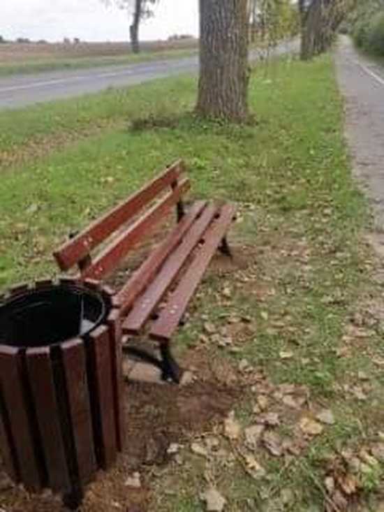 [FOTO] Nowe ławeczki na ścieżce między Strzegomiem a Wieśnicą